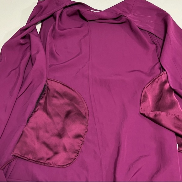 Everlane GoWeave Wrap Dress in Berry - Picture 9 of 13